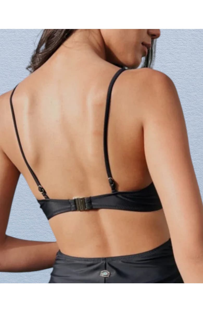 Biliblond Jordan Bikini Top, Alternate, color, Black Lurex