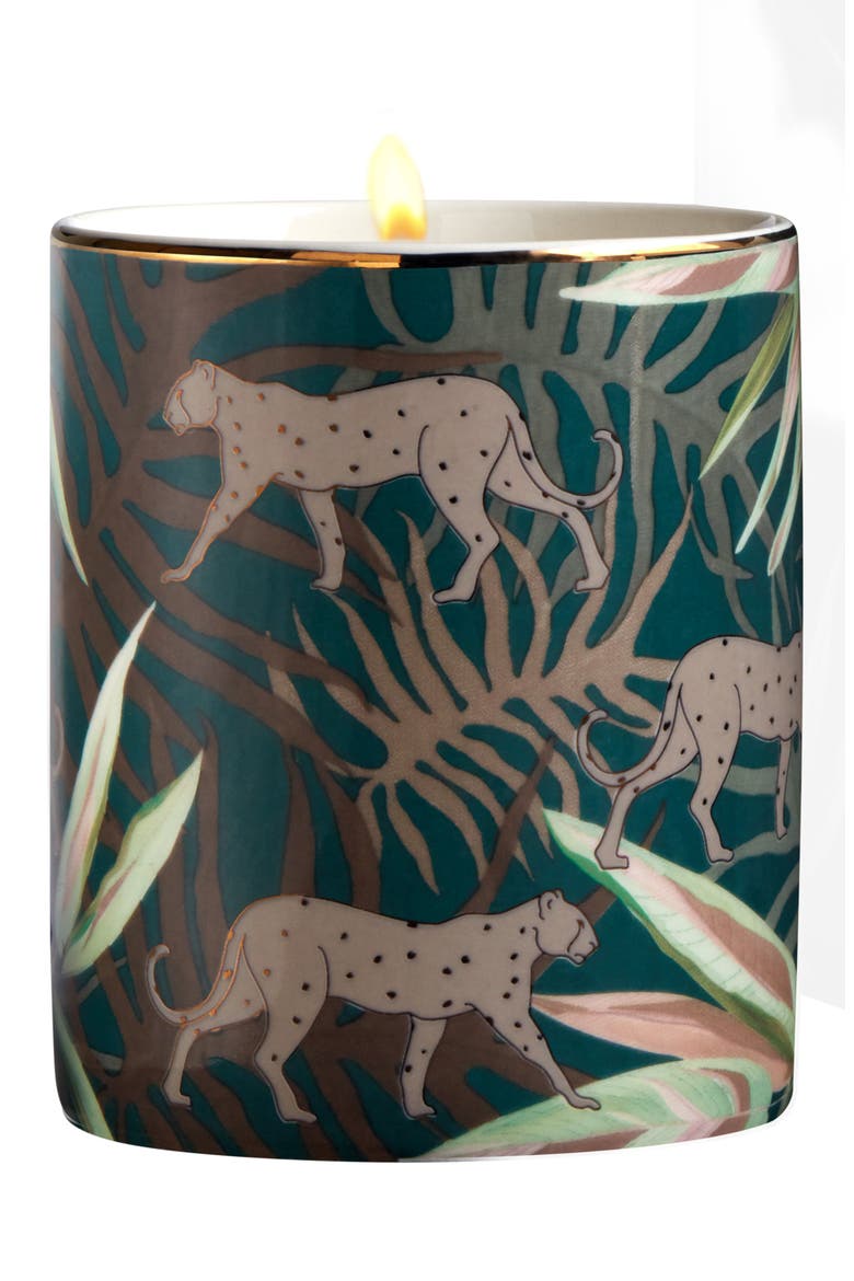 La Pietra Medium Ceramic Jar Candle, Alternate, color, SAGE / CEDARWOOD