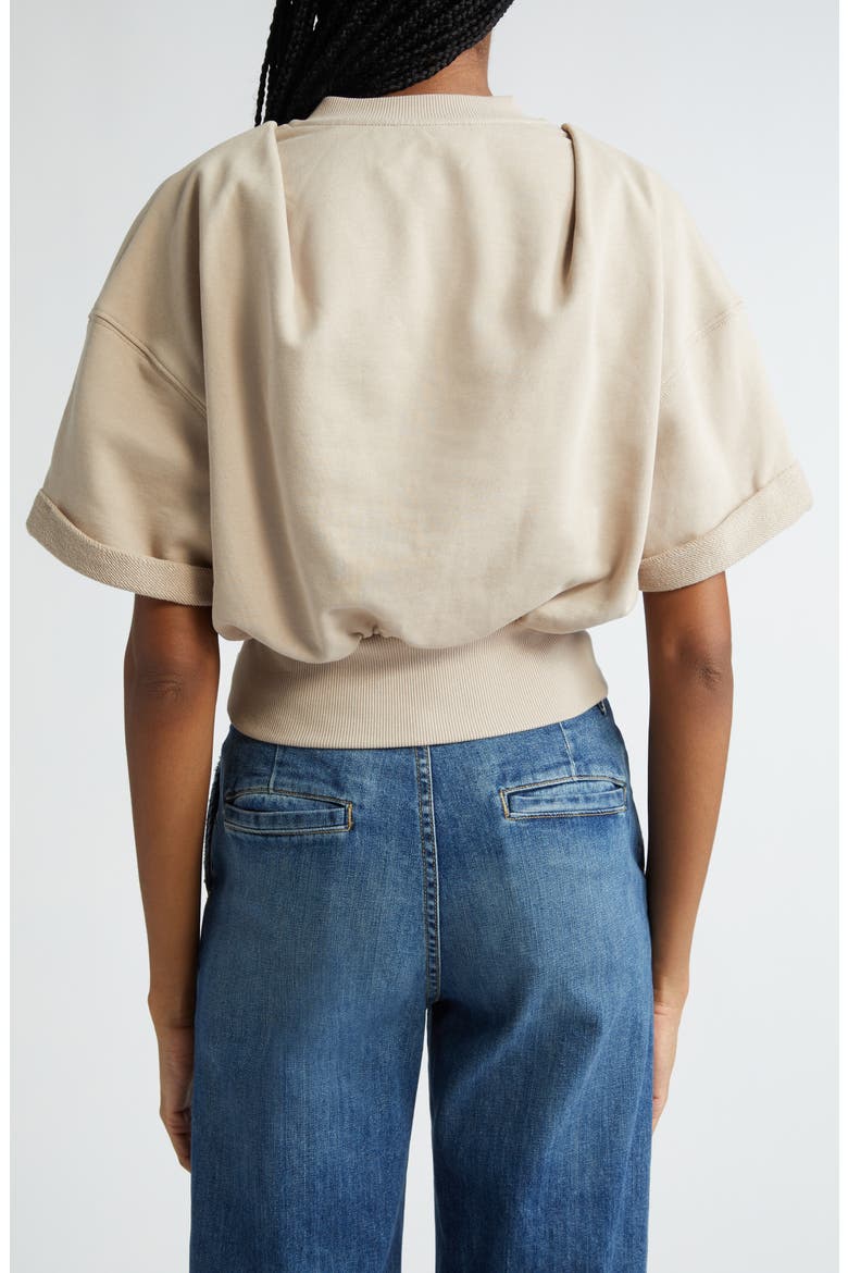 Crop Sweatshirt, Alternate, color, CONCRETE