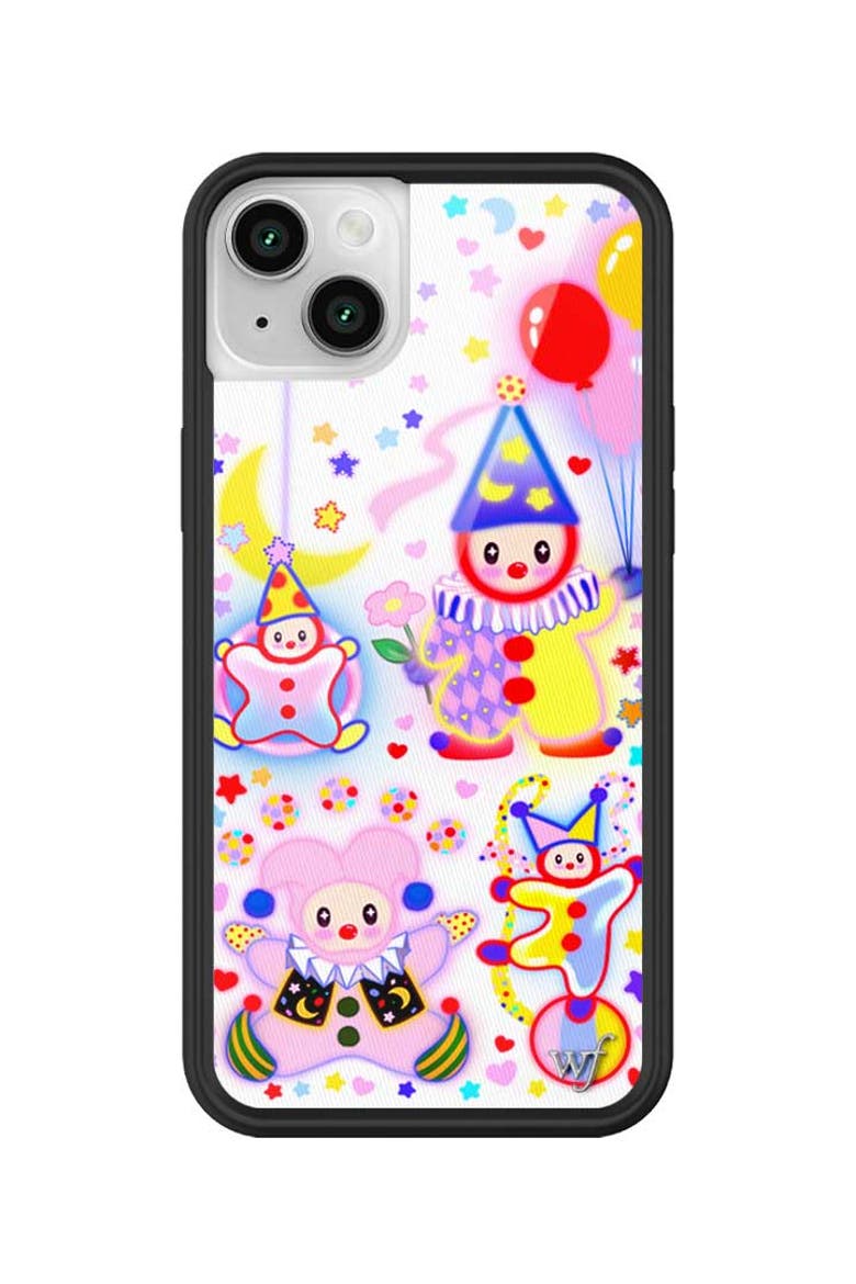 Clown Around iPhone Case, Alternate, color, White