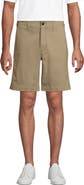 Lands' End Knockabout 9" Comfort Waist Classic Fit Chino Short