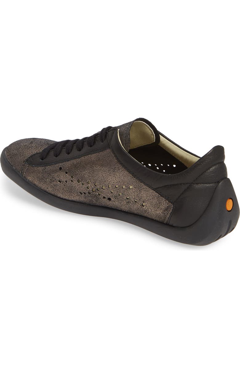 Softinos by Fly London Nie Perforated Low Top Sneaker, Alternate, color,