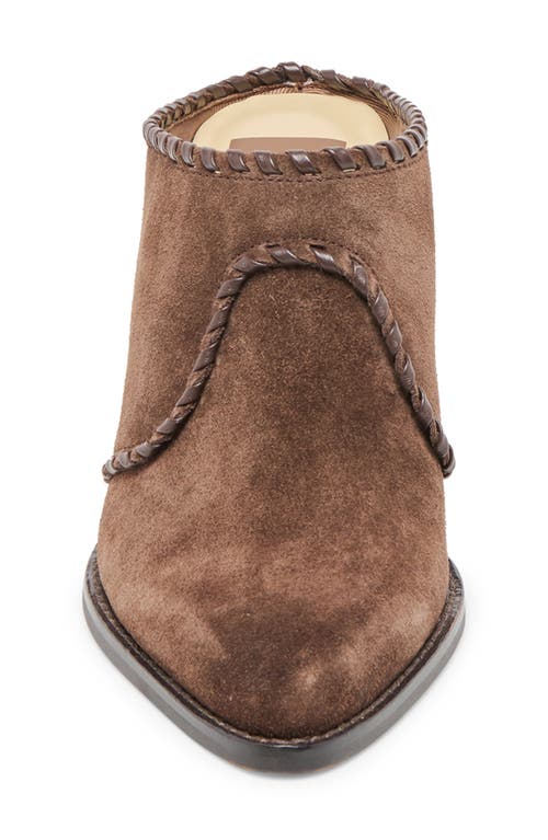 Dolce Vita Jolyn Heels Dk Brown Suede In Brown