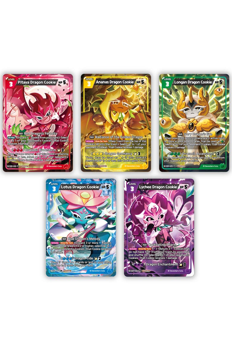 CookieRun Braverse Trading Card Game - Arena of Glory Booster - 4 Pack, Alternate, color, Multicolored