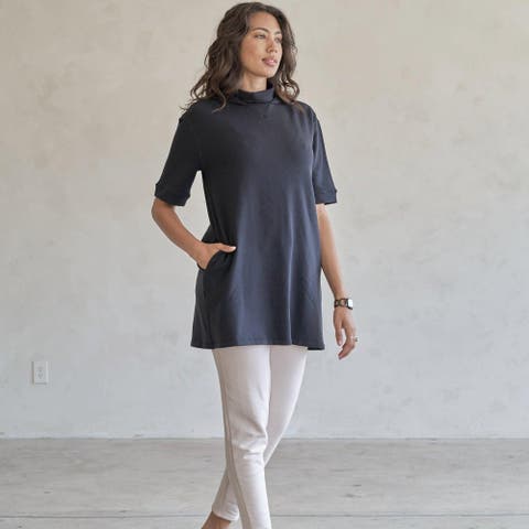 Malawi Eco-Luxe Fleece Hooded Tunic/Dress | Cloud-Soft Comfort