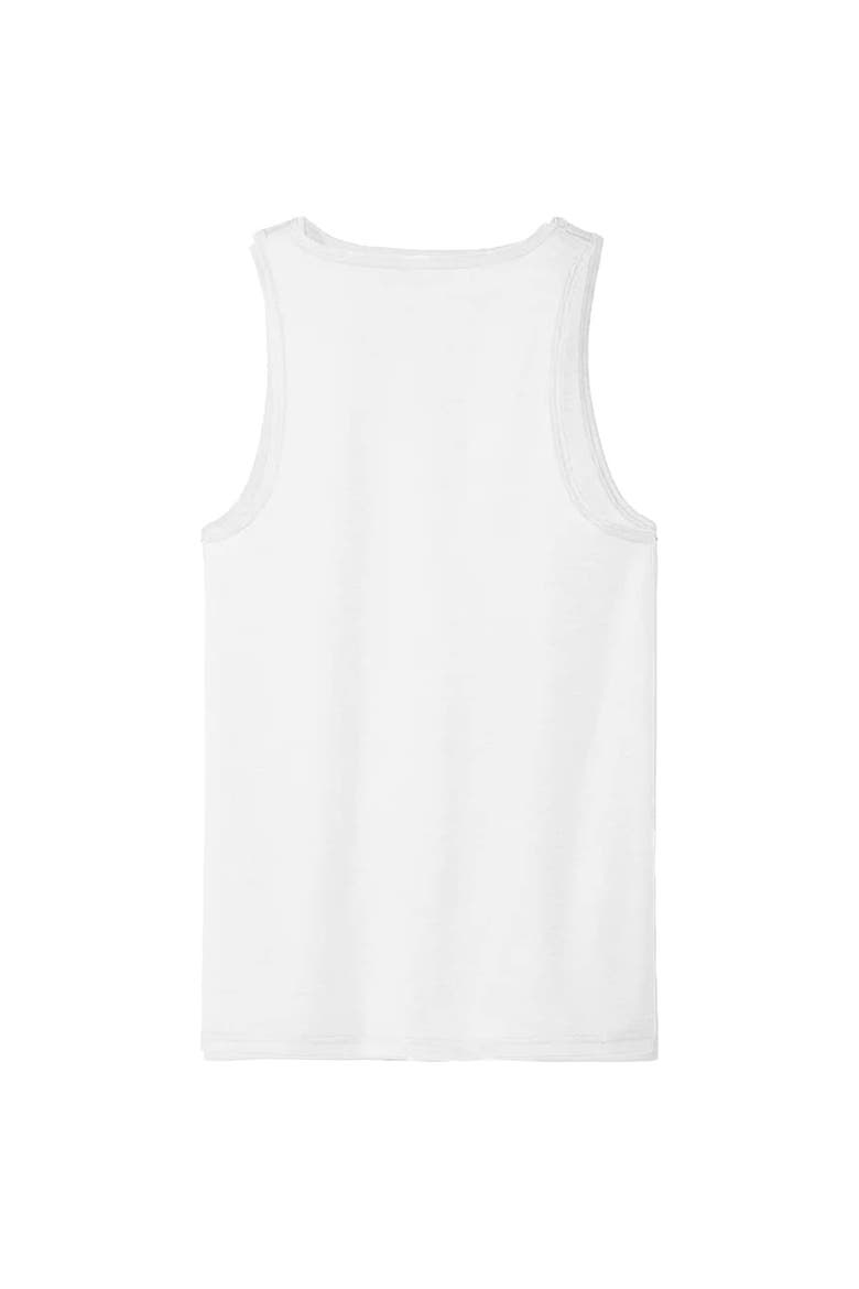 Men's Checkered Flag Sports White NASCAR Racing Tank Top, Alternate, color, Black