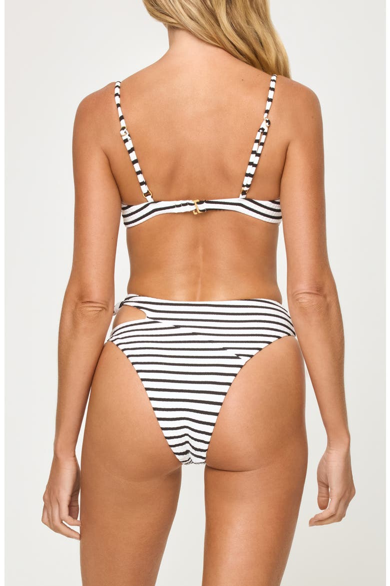 Tulip Stripe Underwire Bikini Top, Alternate, color, SAIL ALONG STRIPE