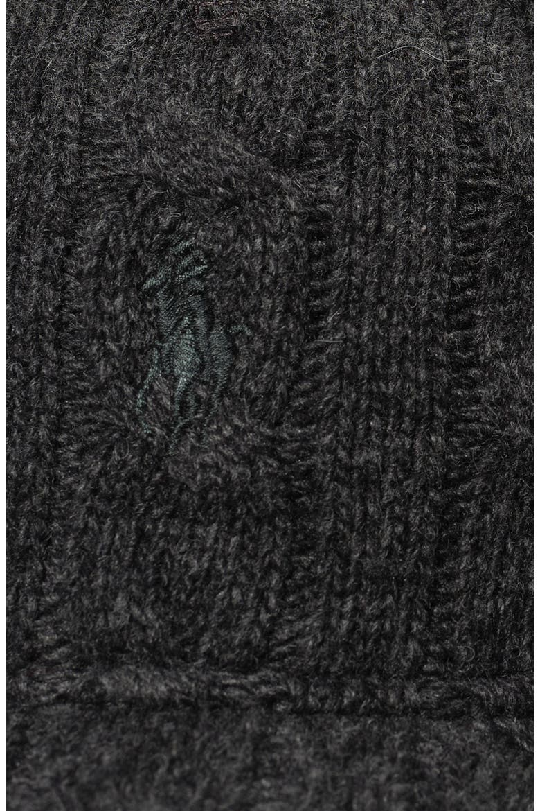 Cable Baseball Hat, Alternate, color, Barclay Grey Heather