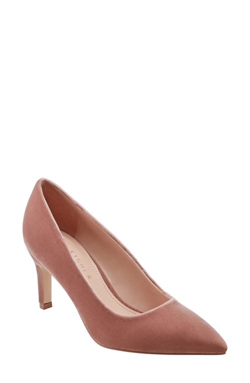 Marc Fisher LTD Genni Pointed Toe Pump in Light Pink 