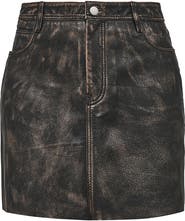 AS by DF Bonnie Leather Skirt