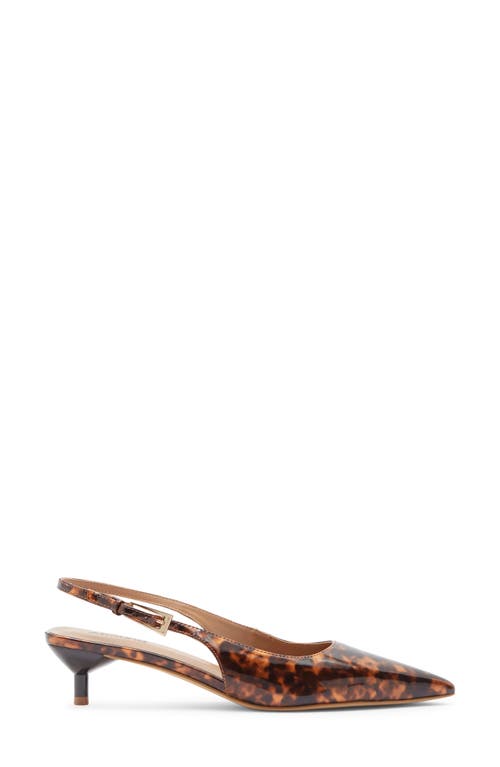 Abound Lidia Slingback Kitten Heel Pump In Brown