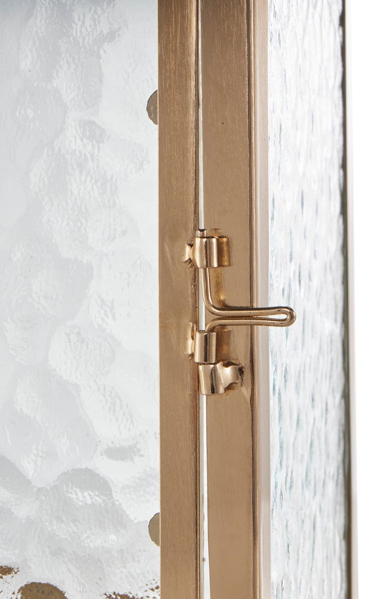 SONOMA SAGE HOME Metal Candle Lantern, Alternate, color, Gold