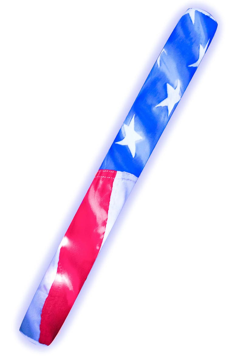 Stars & Stripes LED Noodle Pool Float, Main, color, RED