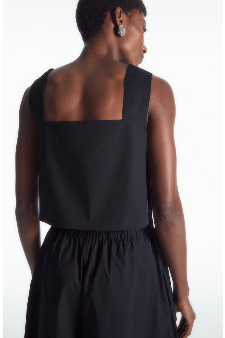 Cutout Back Sleeveless Wide Leg Jumpsuit, Alternate, color, BLUE DARK