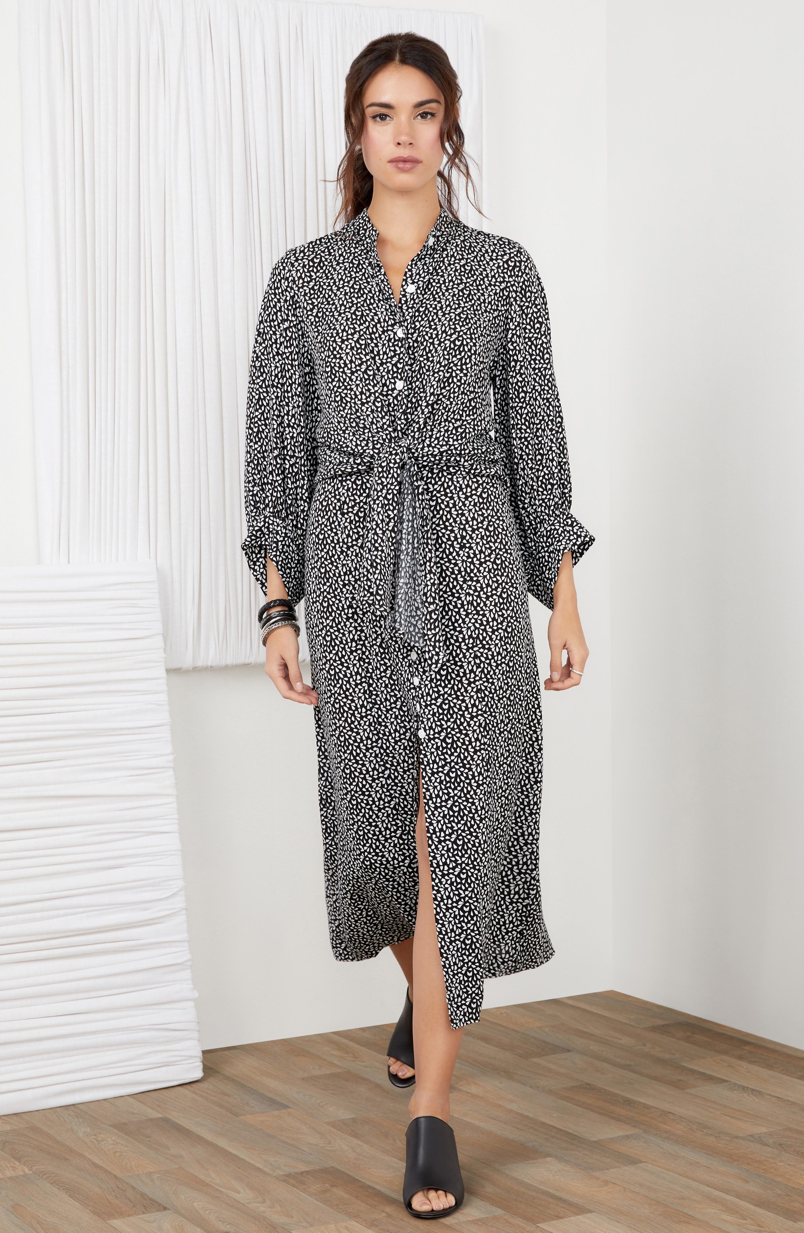 Karen Kane Blouson Tie Front Top (Women) | Nordstromrack