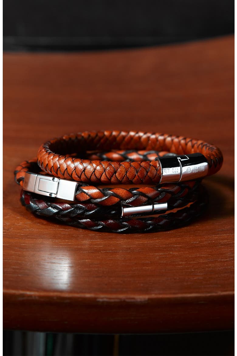 Scoubidou Bracelet, Alternate, color, RED