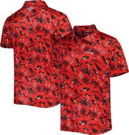 Columbia Men's Columbia Red Georgia Bulldogs Super Terminal Tackle Omni-Shade Polo