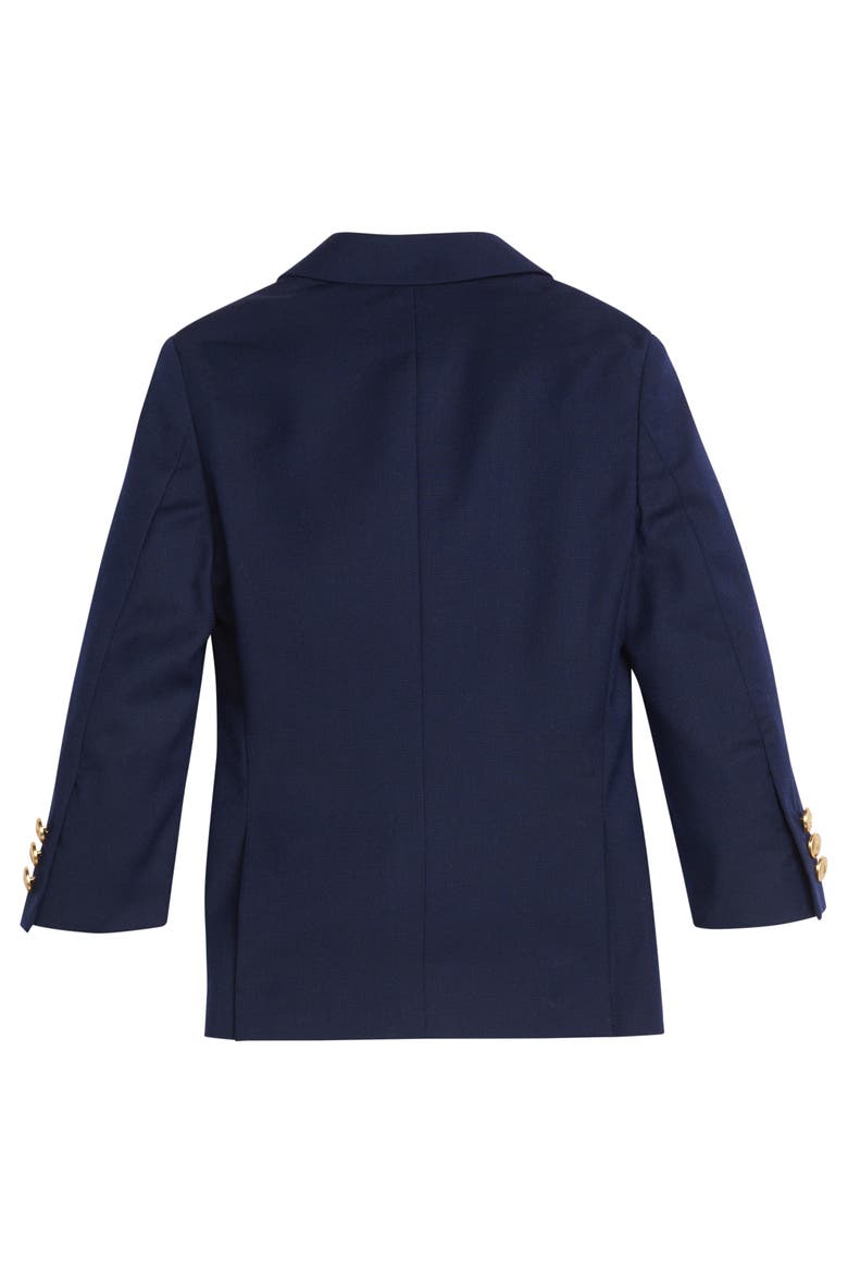 Kids' Classic Wool Blazer, Alternate, color, Navy