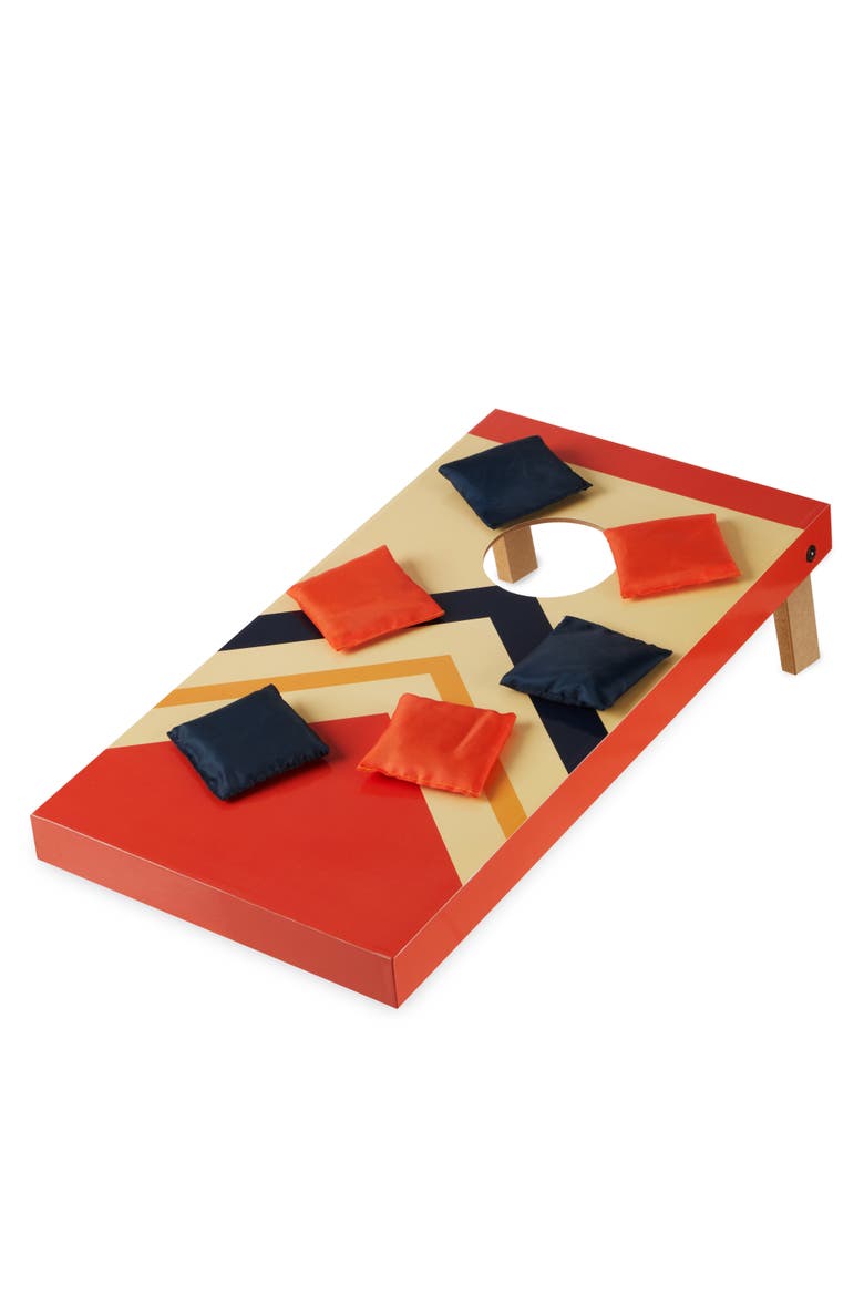 Indoor Cornhole Set, Alternate, color, Grey