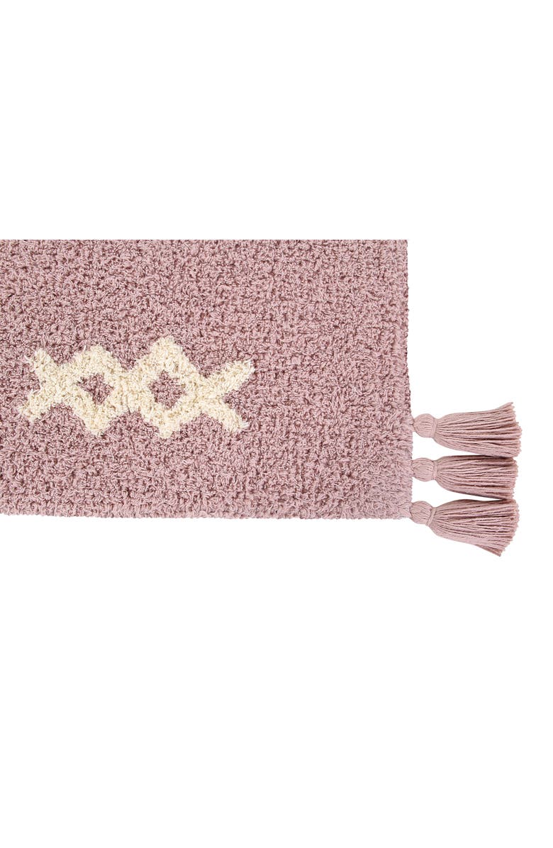 Lorena Canals Noah Washable Cotton Blend Tassel Rug, Alternate, color,