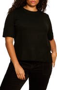 Sanctuary Perfect Sequin Short Sleeve Sweater