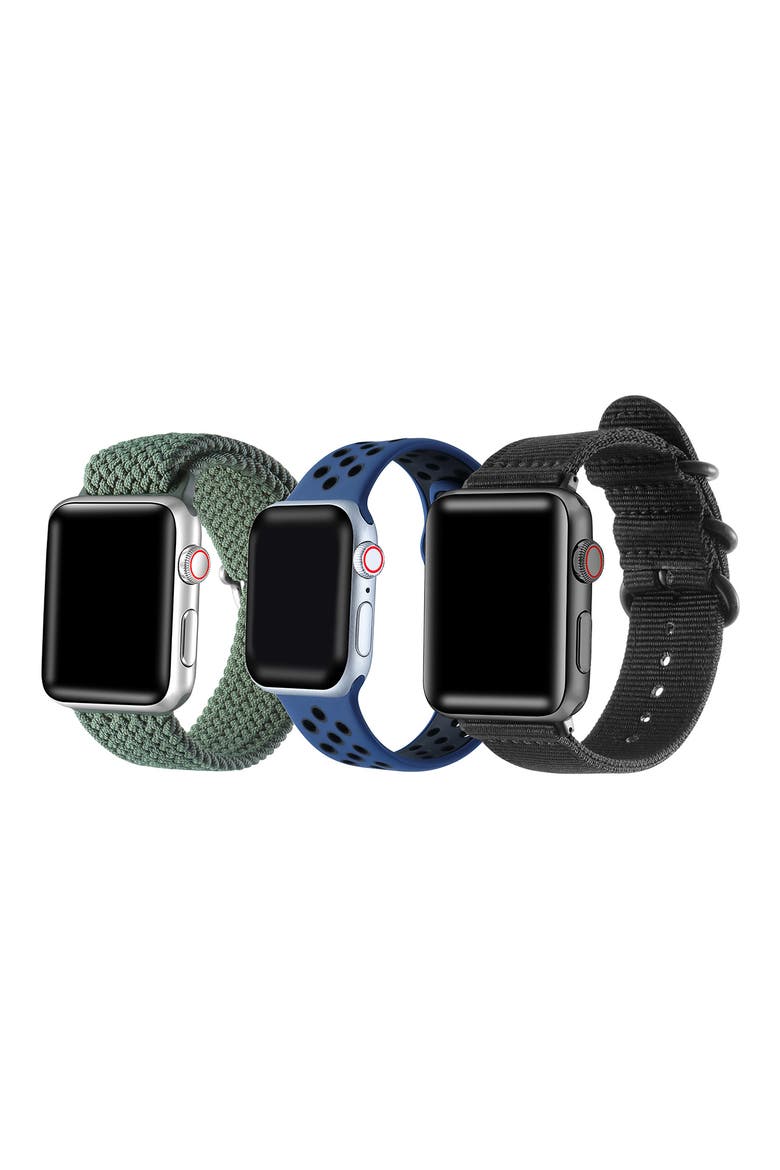 Avalon 3-Pack Watchbands, Main, color, ASSORTED