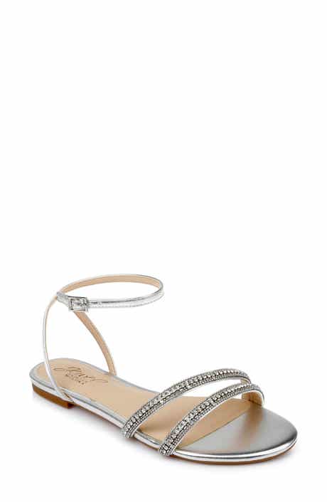 Jewel Badgley Mischka Roslyn Ankle Strap Sandal