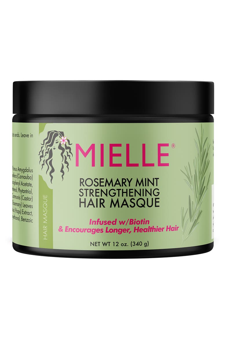 Rosemary Mint Strengthening Hair Masque - 12.0 oz., Main, color, NO COLOR