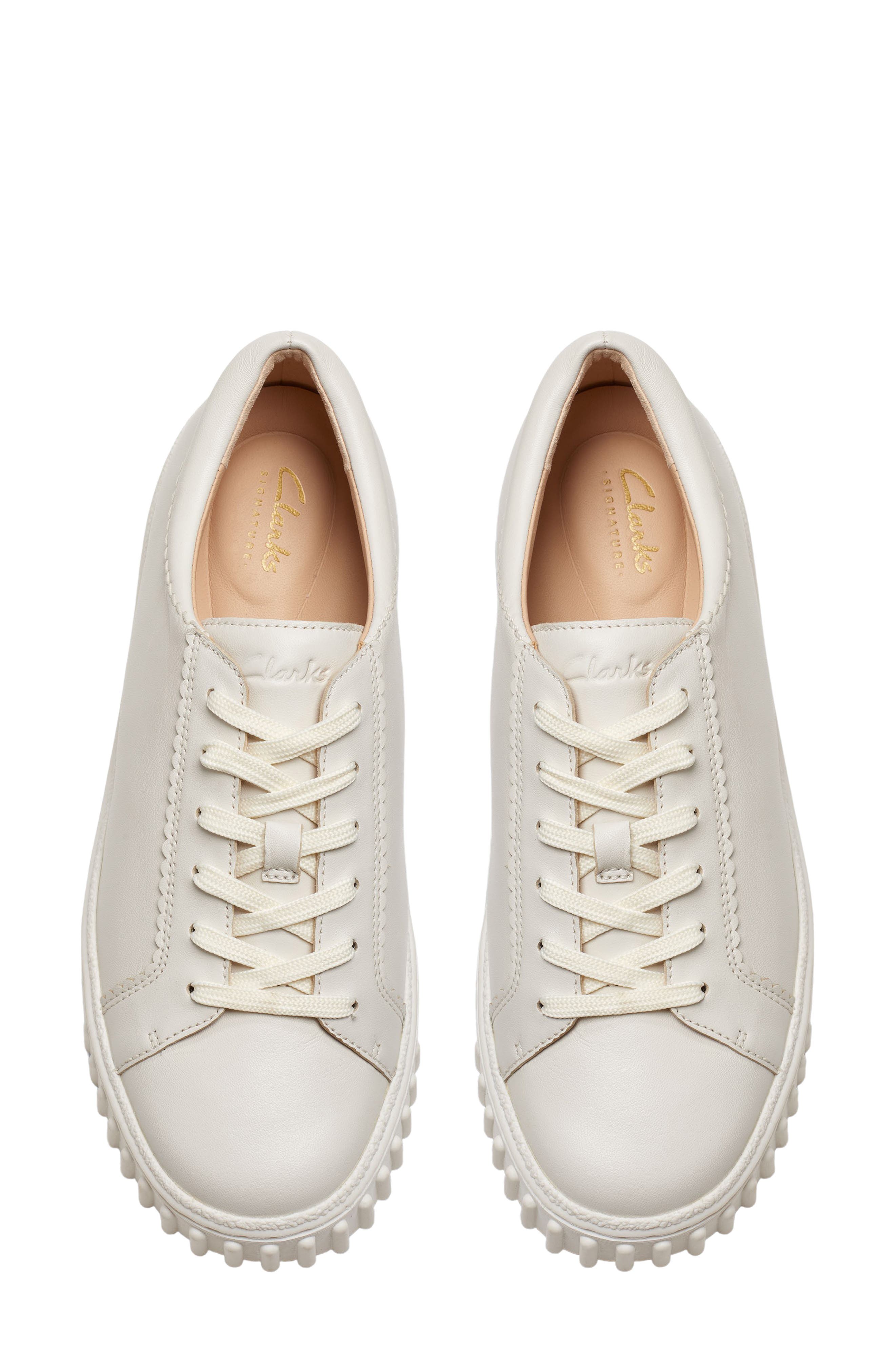 Clarks<sup>®</sup> Mayhill Walk Sneaker, Alternate, color, Off White