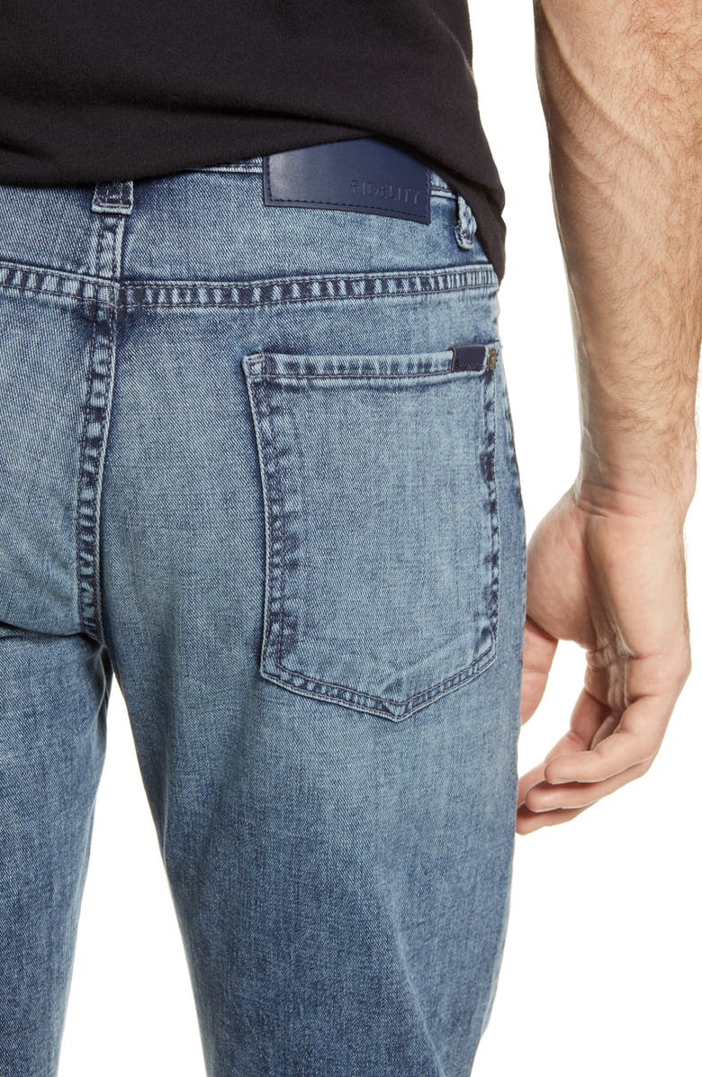Fidelity Denim Torino Slim Fit Jeans, Alternate, color, 