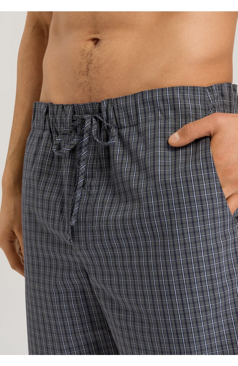 Hanro Night And Day Woven Cotton Shorts, Alternate, color, Casual Check