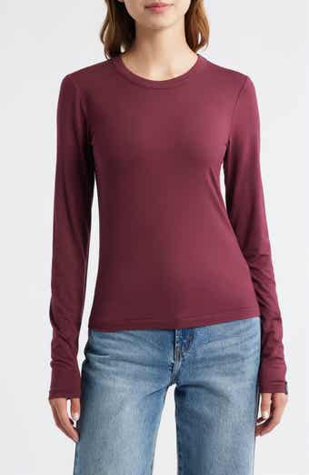 rag & bone Luca Long Sleeve Jersey T-Shirt