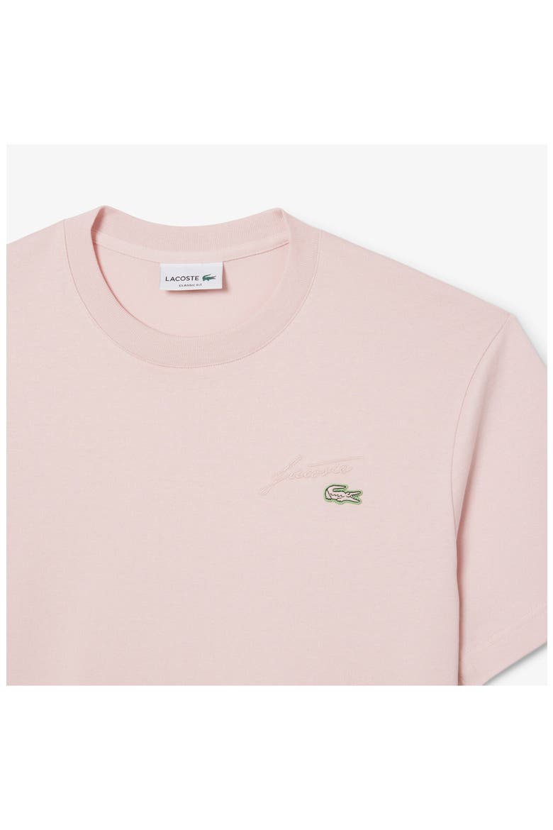 Classic Fit Cotton T-Shirt, Alternate, color, PINK DUSK