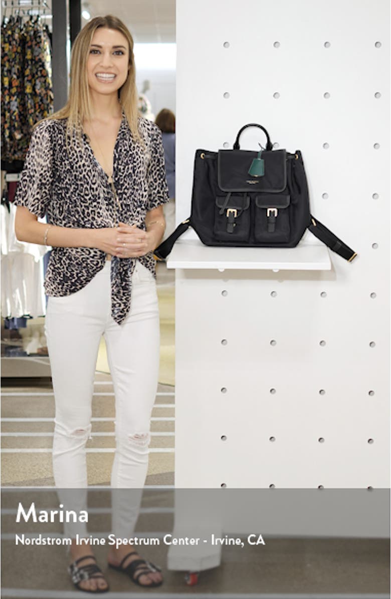 Perry Nylon Backpack, sales video thumbnail