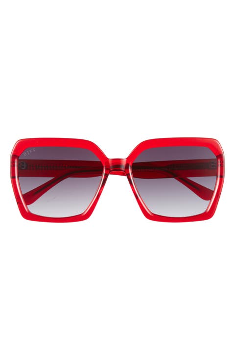 Sloane 54mm Square Sunglasses