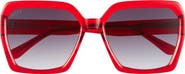 DIFF Sloane 54mm Square Sunglasses