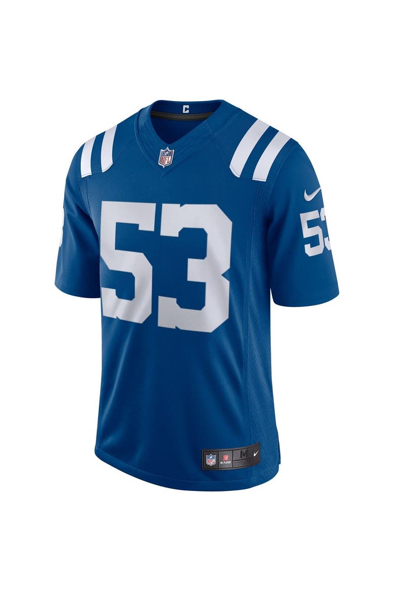 Men's Nike Shaquille Leonard Royal Indianapolis Colts Vapor Limited Jersey, Alternate, color, Royal
