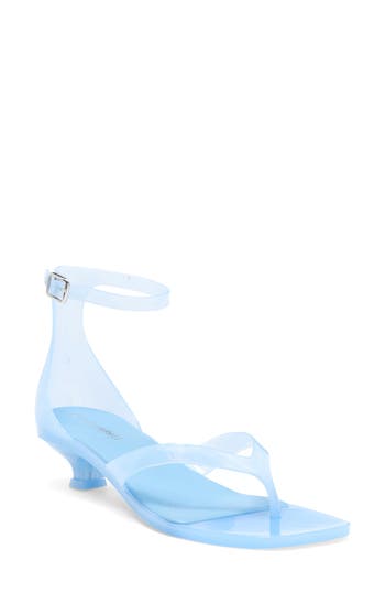 Jeffrey Campbell Gummy Ankle Strap Sandal In Multi