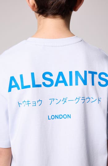 Kids' Oversize Underground Logo Graphic T-Shirt