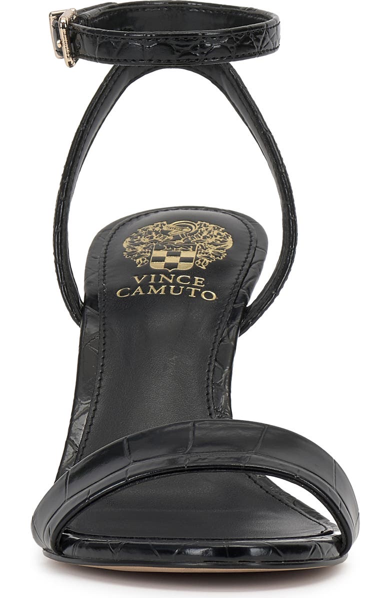 Vince Camuto Jefany Wedge Sandal, Alternate, color, Black Black