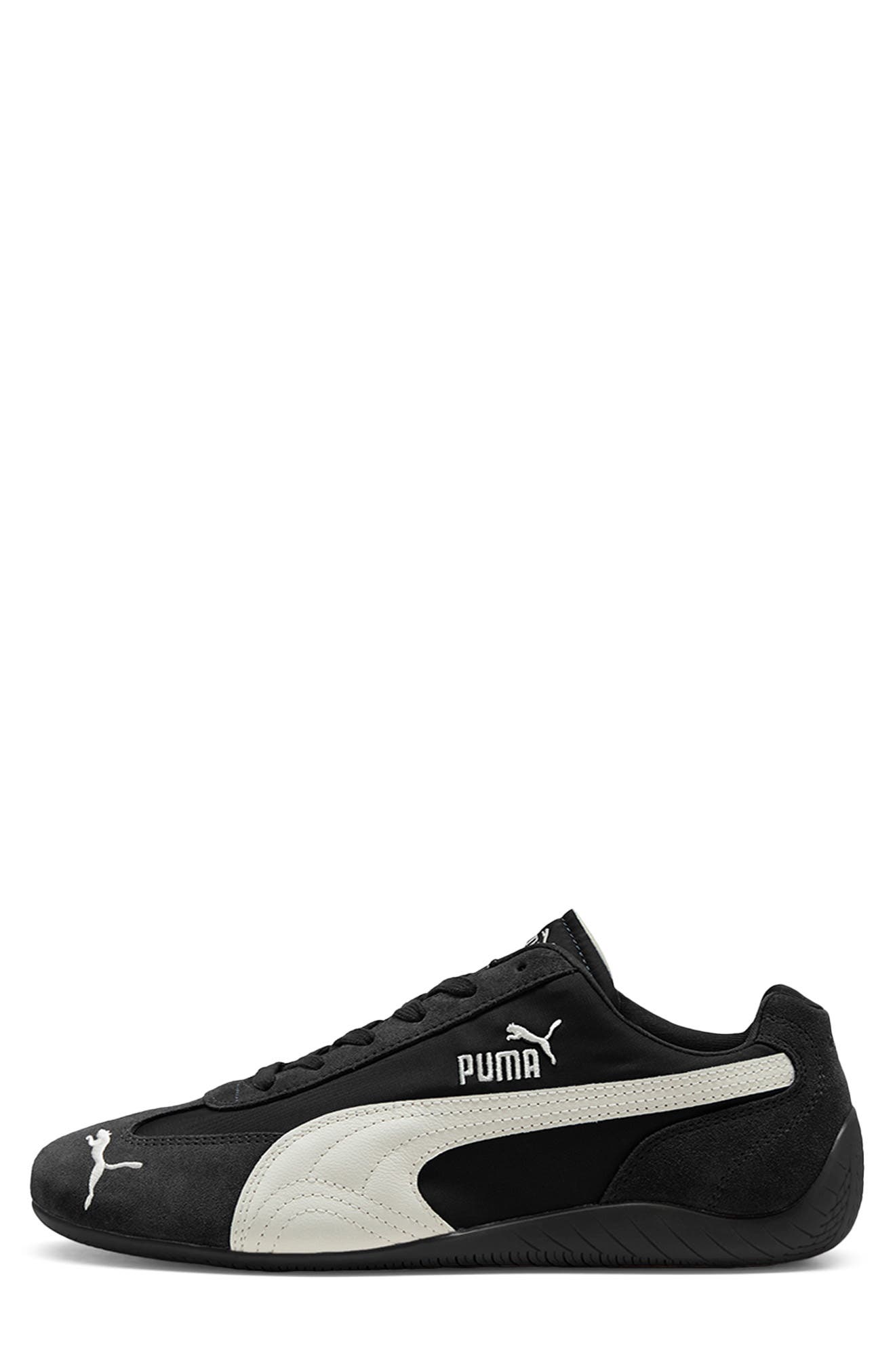 PUMA Speedcat Nylon Sneaker, Alternate, color, Puma Black/ Puma White