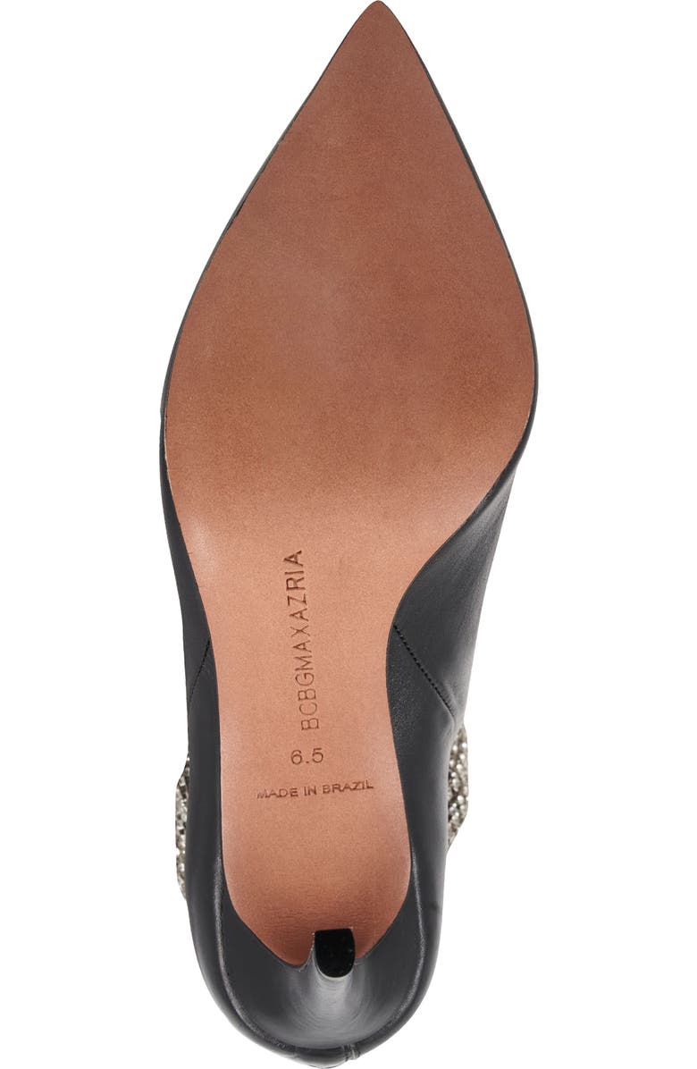 BCBGMAXAZRIA Tandi Fringe Pointed Toe Bootie, Alternate, color,