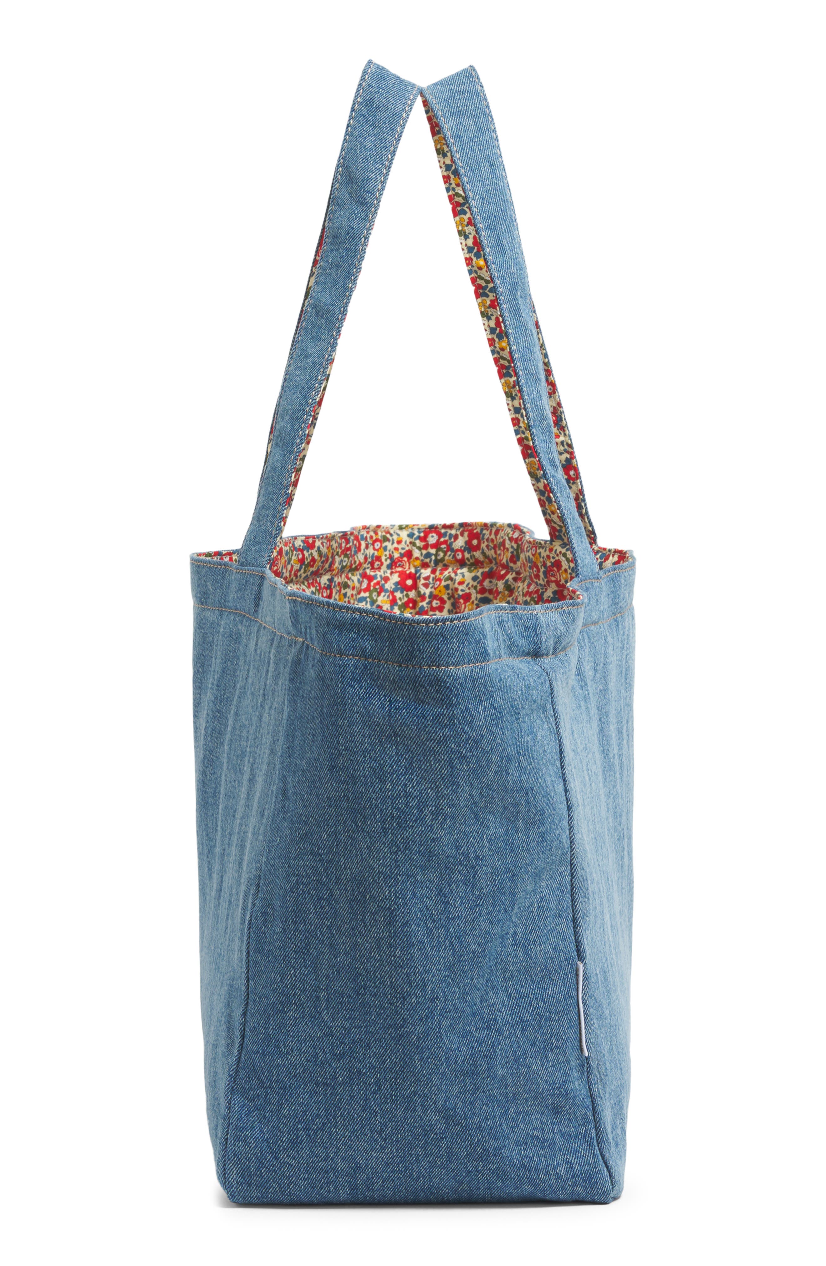 Everything Tote, Alternate, color, BETSY ANN / MEDIUM WASH DENIM