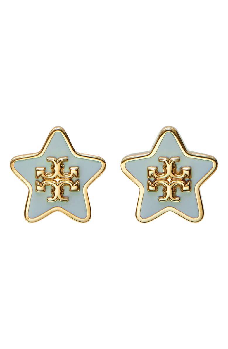 Tory Burch Kira Star Stud Earrings, Main, color,