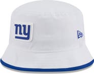 New Era Men's New Era  White New York Giants 2025 NFL Training Camp Stretch Bucket Hat