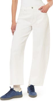 Kensie Front Seam Barrel Jeans