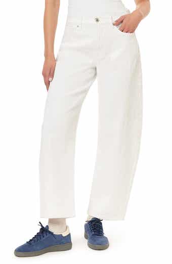 Kensie Front Seam Barrel Jeans