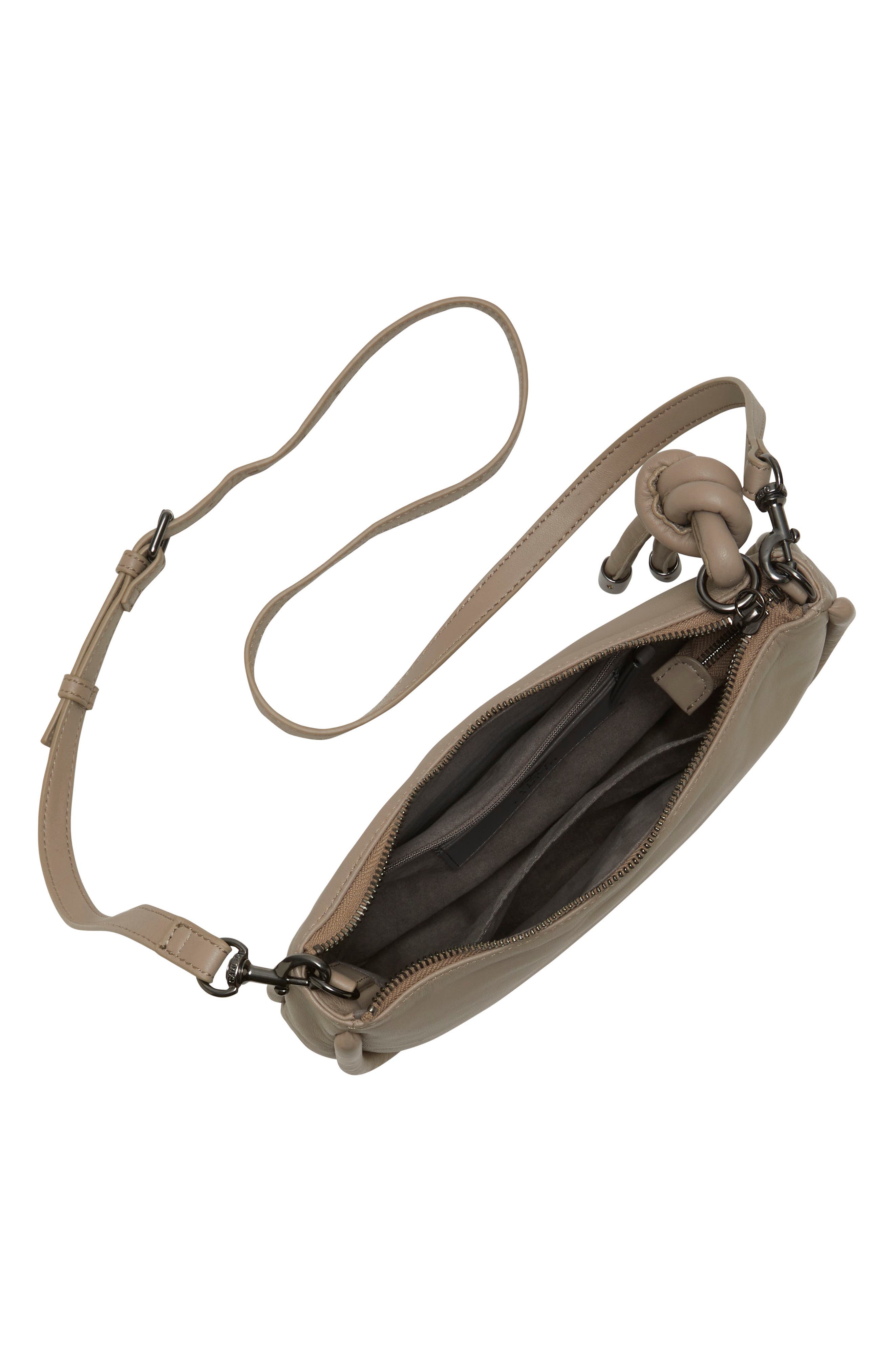 Basha Leather Crossbody Bag, Alternate, color, WILD MUSHROOM LAMBAR