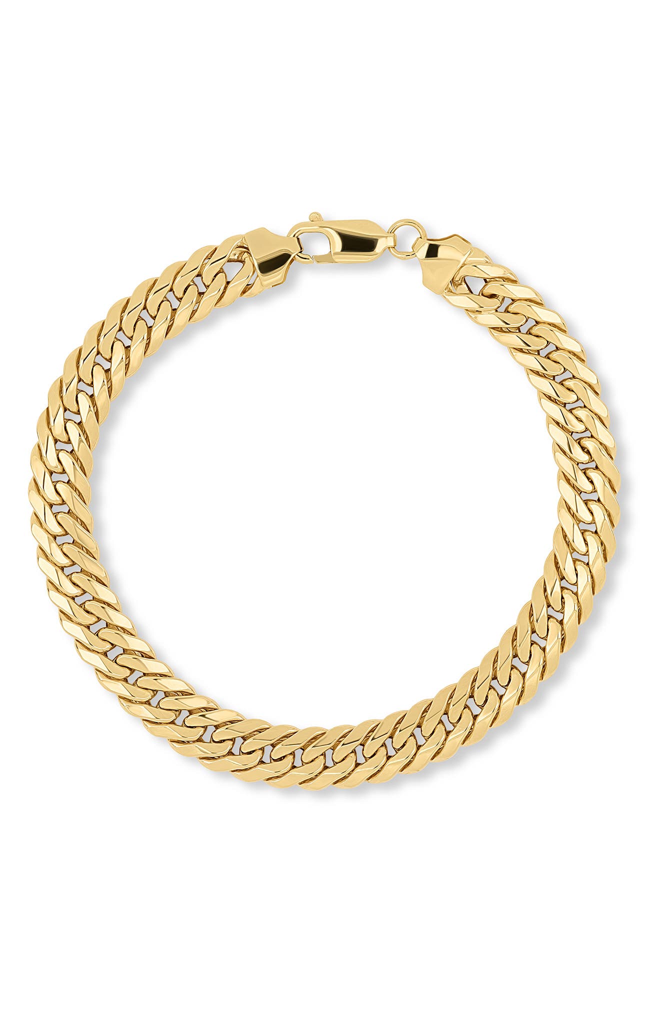 14k Gold Cuban Link Bracelet
