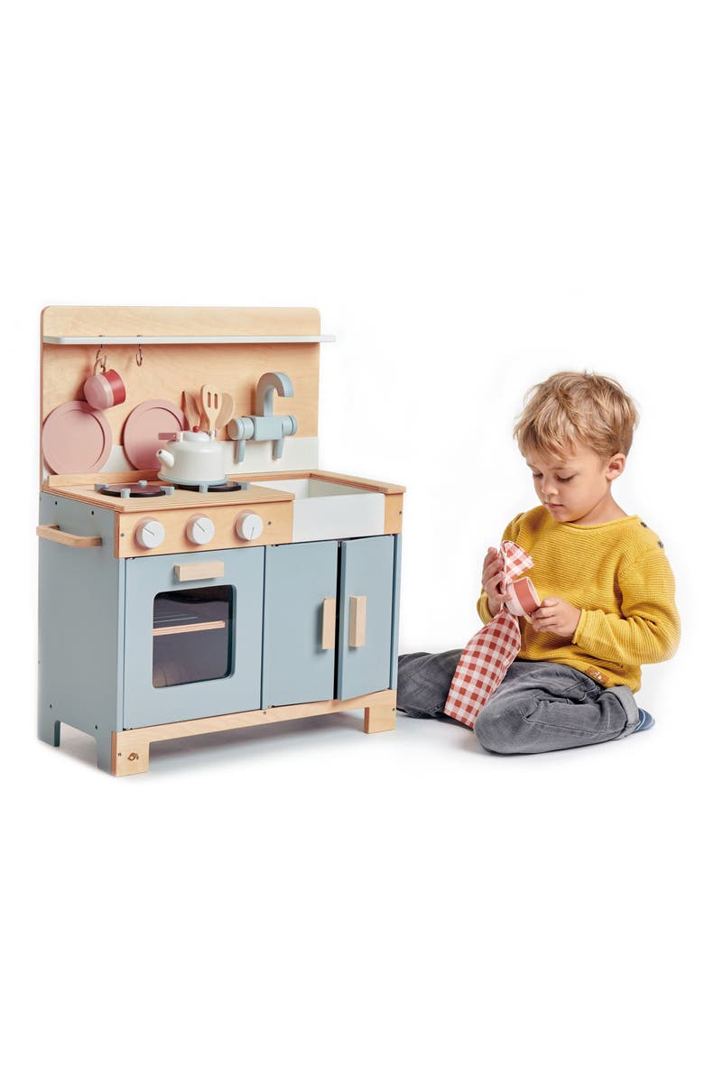 Tender Leaf Toys Mini Chef Home Kitchen Playset, Alternate, color, Multi